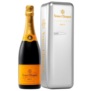 Champagne Veuve Clicquot Brut Metall Fridge