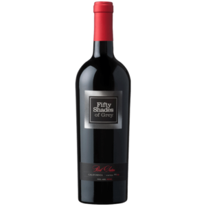 Fifty Shades Of Grey Red Satin Wein