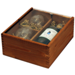 Säntis Malt Geschenkbox mit 2 Gläser