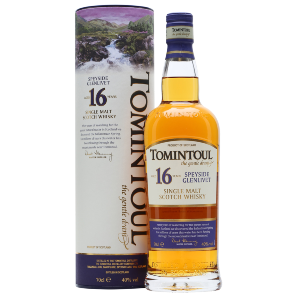 Tomintoul Single Malt Scotch Whisky 16 yo