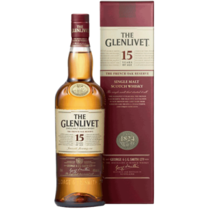 Glenlivet 15 year Scotch Single Malt French Oak Whisky 70 cl