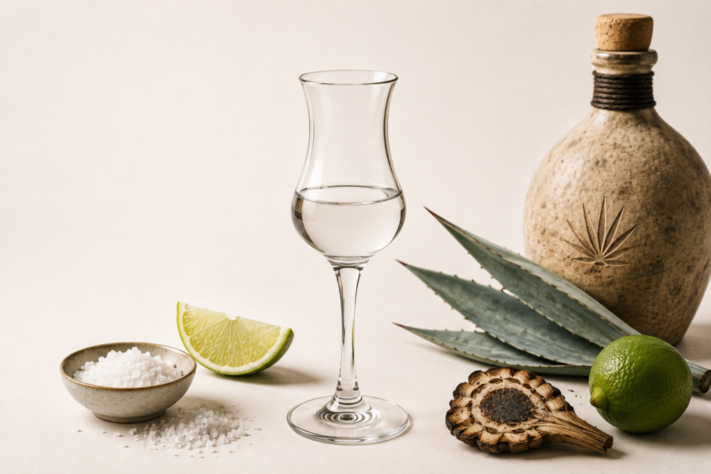 Tequila und Mezcal mit Agave